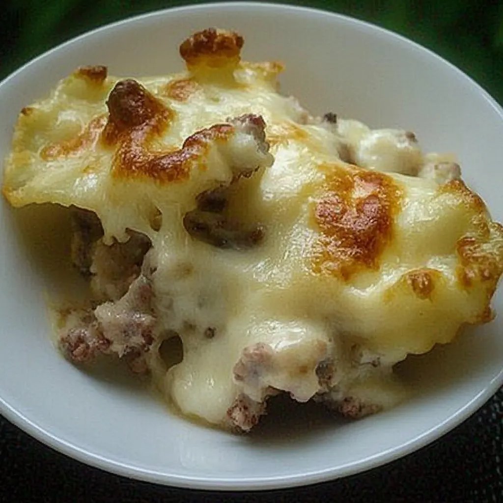 Blumenkohl-Kartoffel-Hackfleisch-Auflauf