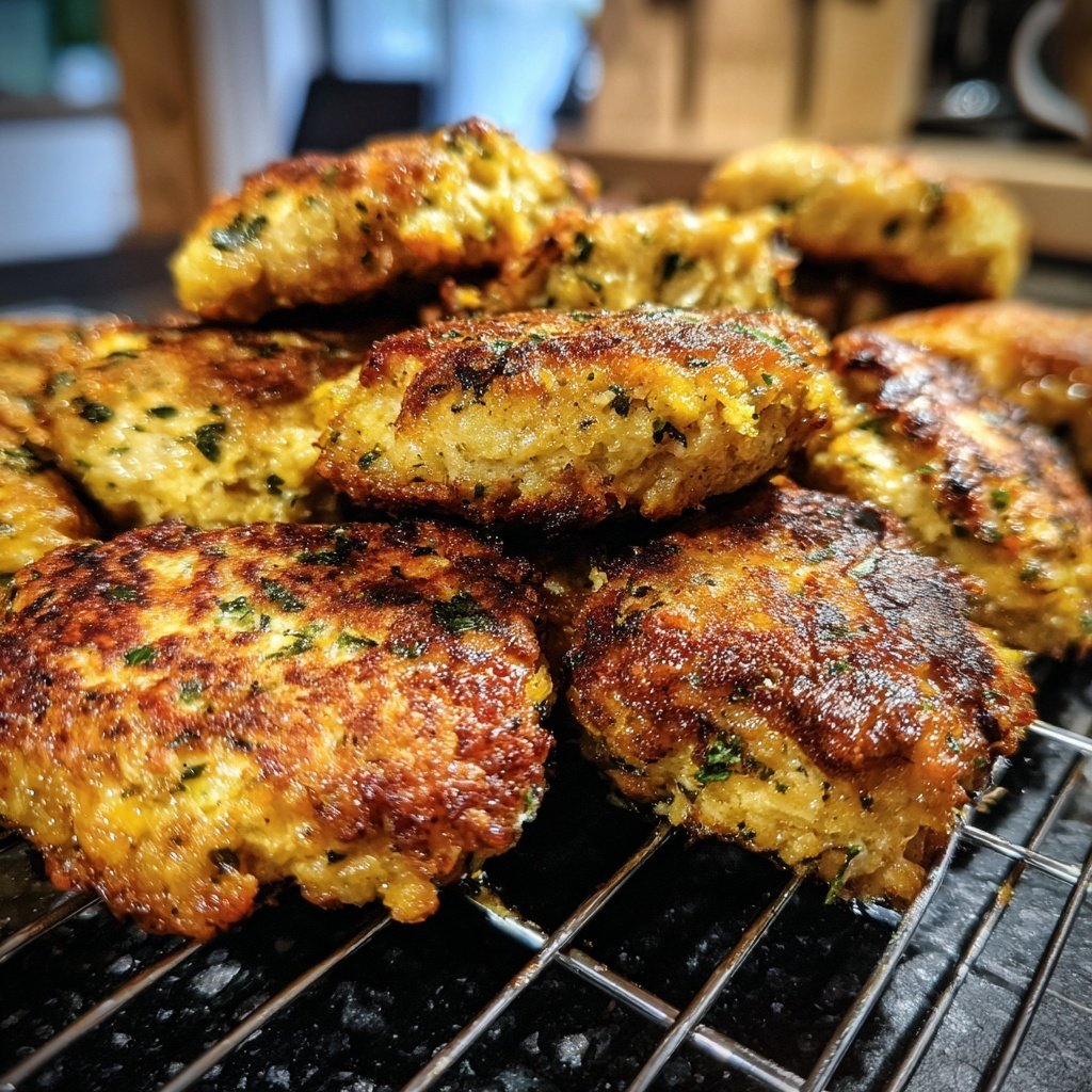 Hähnchen Frikadellen Aus Dem Ofen