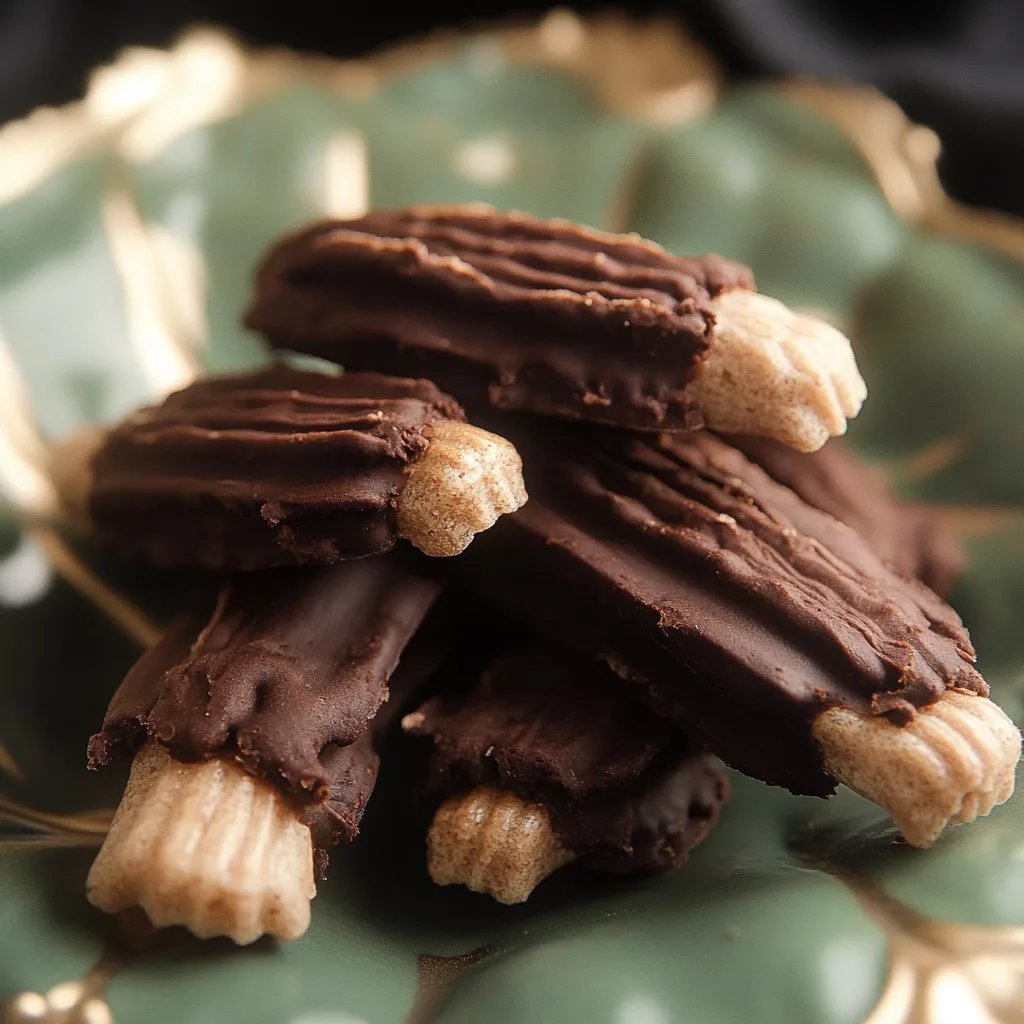 Omas Nougatstangen Plätzchen