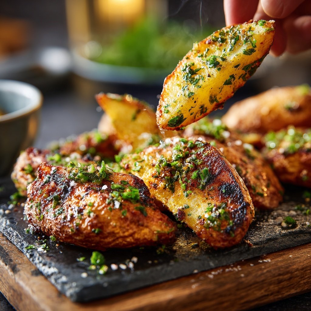 Grillkartoffeln Knusprig Aus Dem Ofen
