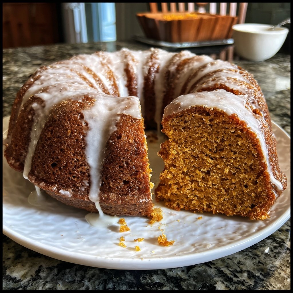 Karottenkuchen Mit Zimt Glasur