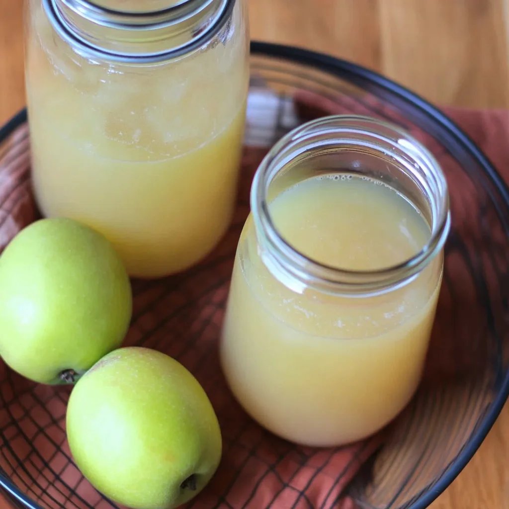 DIY Apfelsaft ohne Saftpresse