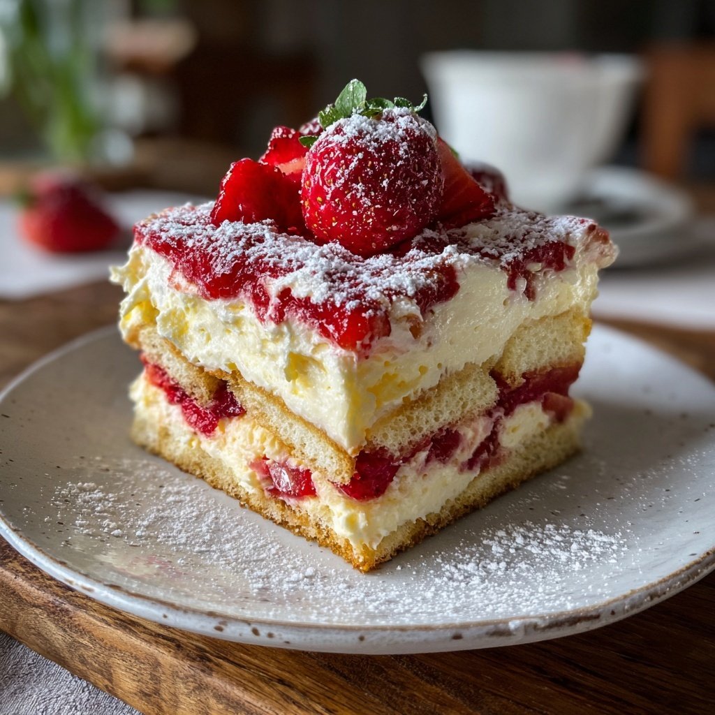 Erdbeer Mascarpone Dessert