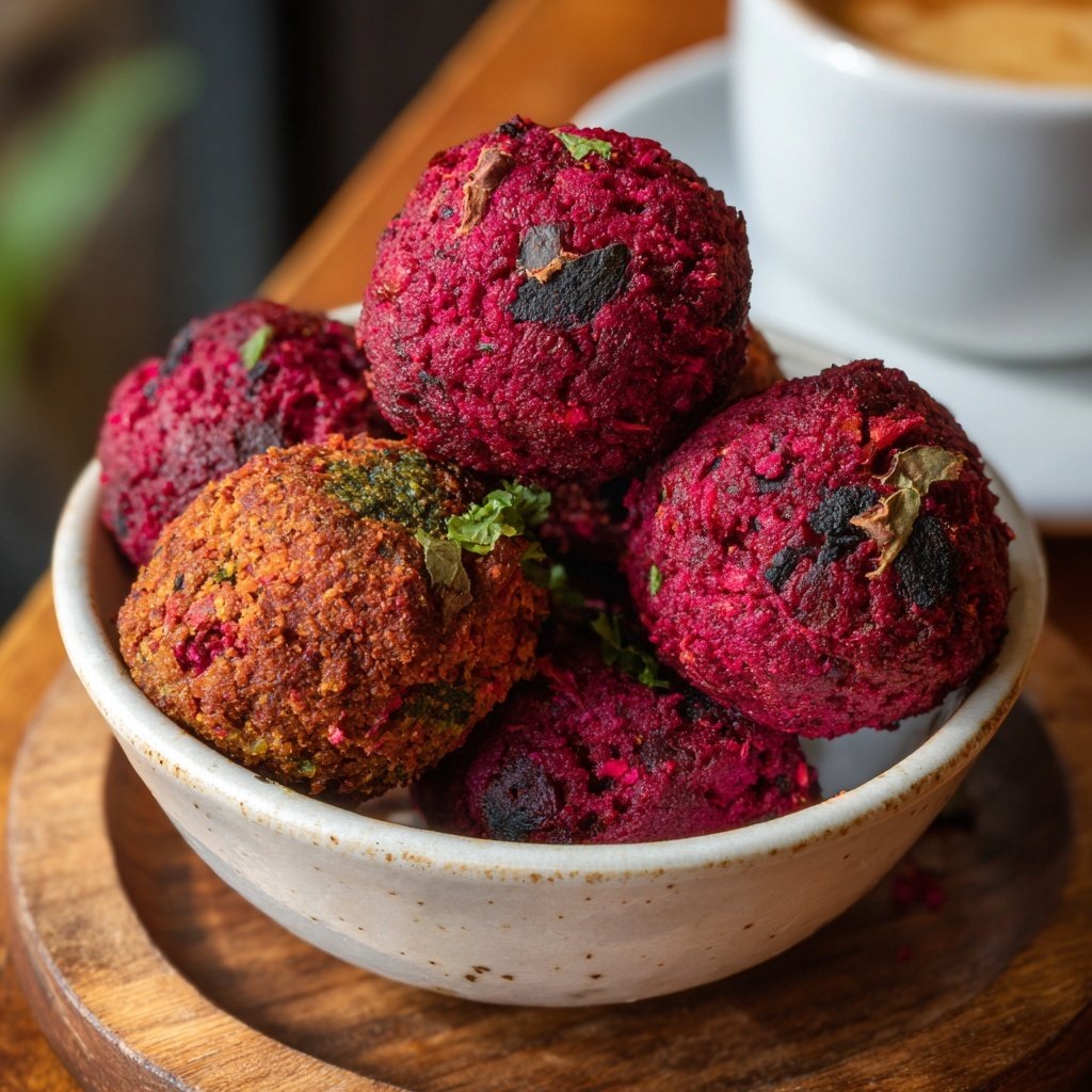 Falafel mit Rote-Bete