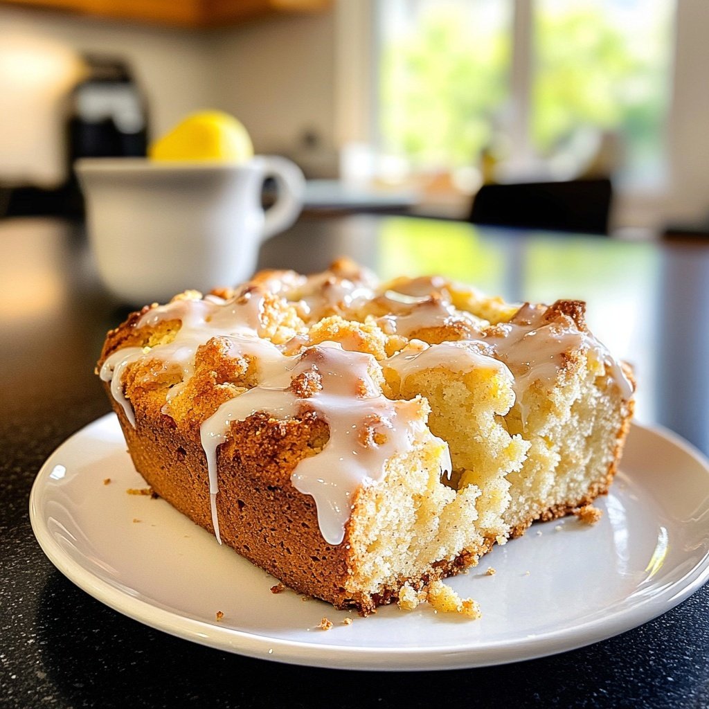 Zitronenkuchen ohne Zucker