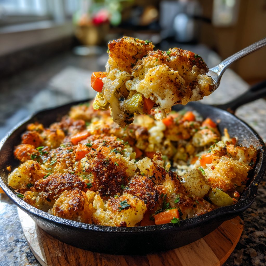 Mittagessen aus der Pfanne