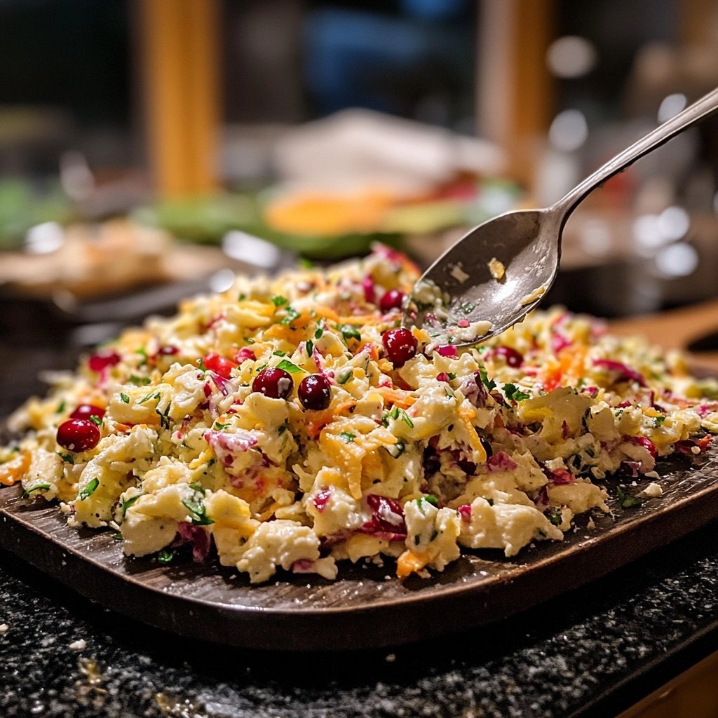 Herbstlicher Getreidesalat mit Cranberries