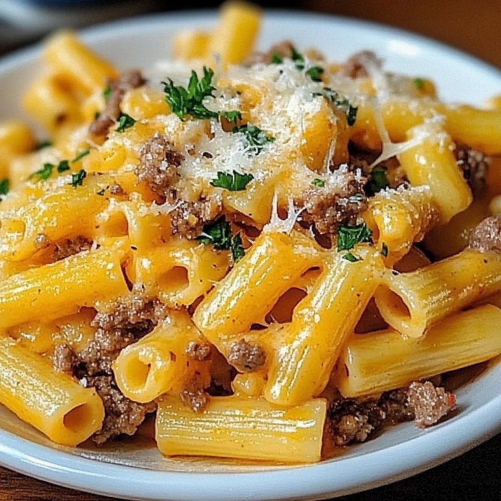 Cheeseburger-Pasta